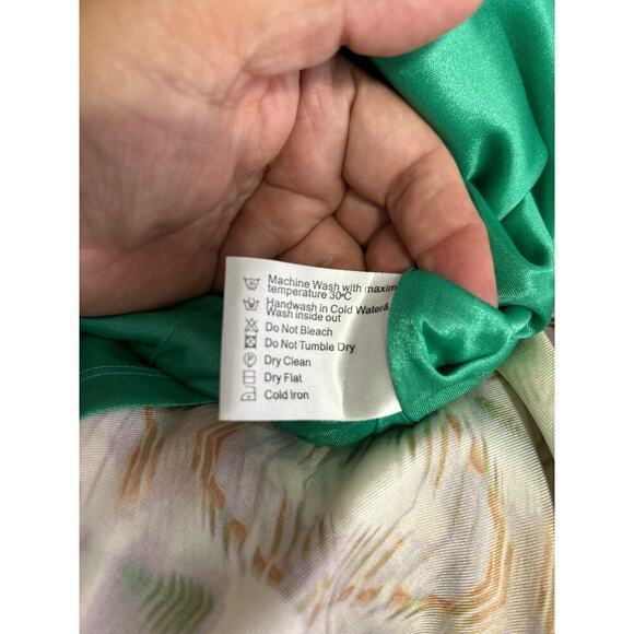 Anni Carlsson Silk Vibrant Print Shift Dress 38/4 - Picture 7 of 10